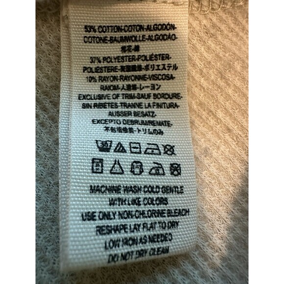 We The Free Beige Wonder Woman Mock Neck Thermal Tunic Dress Women's MEDIUM‎ - Picture 8 of 11